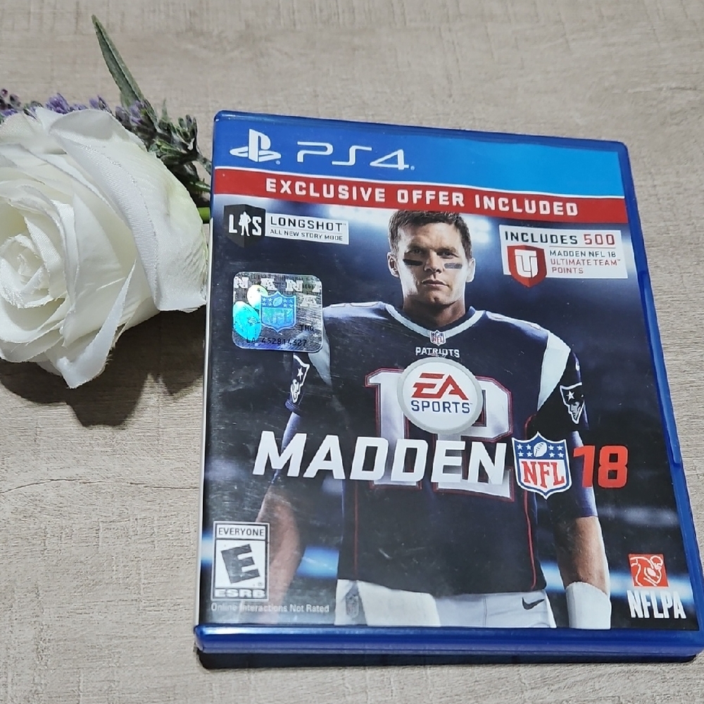 Madden 🎁 NFL 18 for PS4